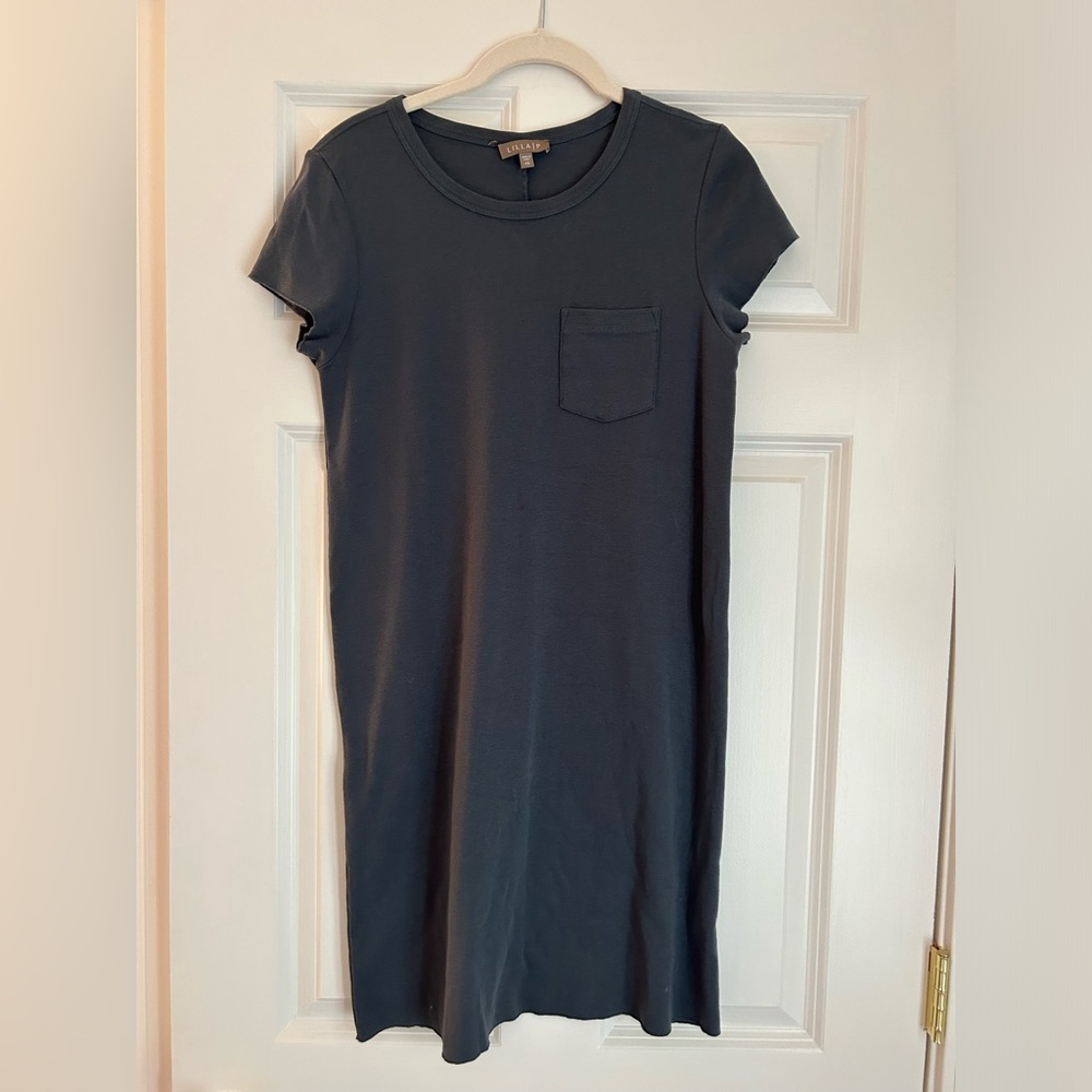 Lilla P Tee Shirt Dress with Pocket